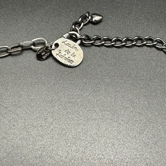 VTG LOULOU DE LA FALAISE PARIS COUTURE RUNWAY OVERSIZE JEWEL BROOCH PIN NECKLACE - Picture 8 of 12